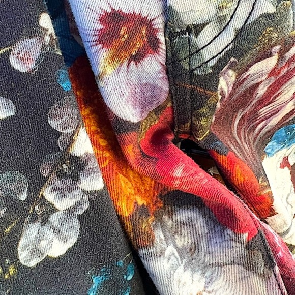 Koral Coated Floral Skinny Jeans for Anthropologie Size 27 - Picture 2 of 12